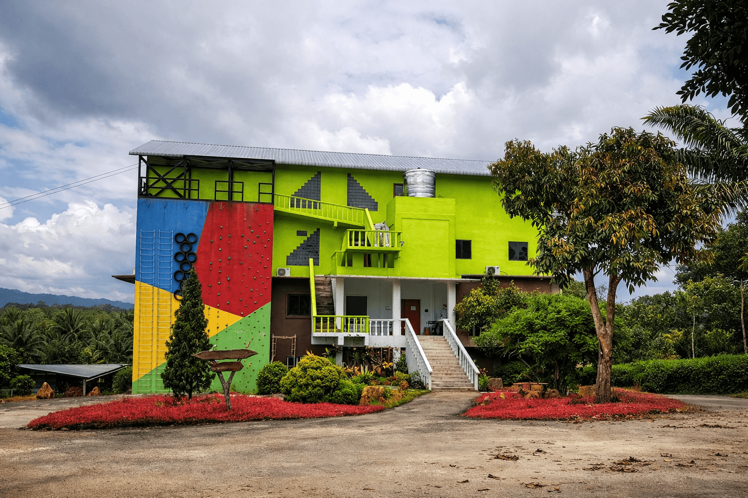 Cinta Manis Eco Resort, resort building surrounded by nature