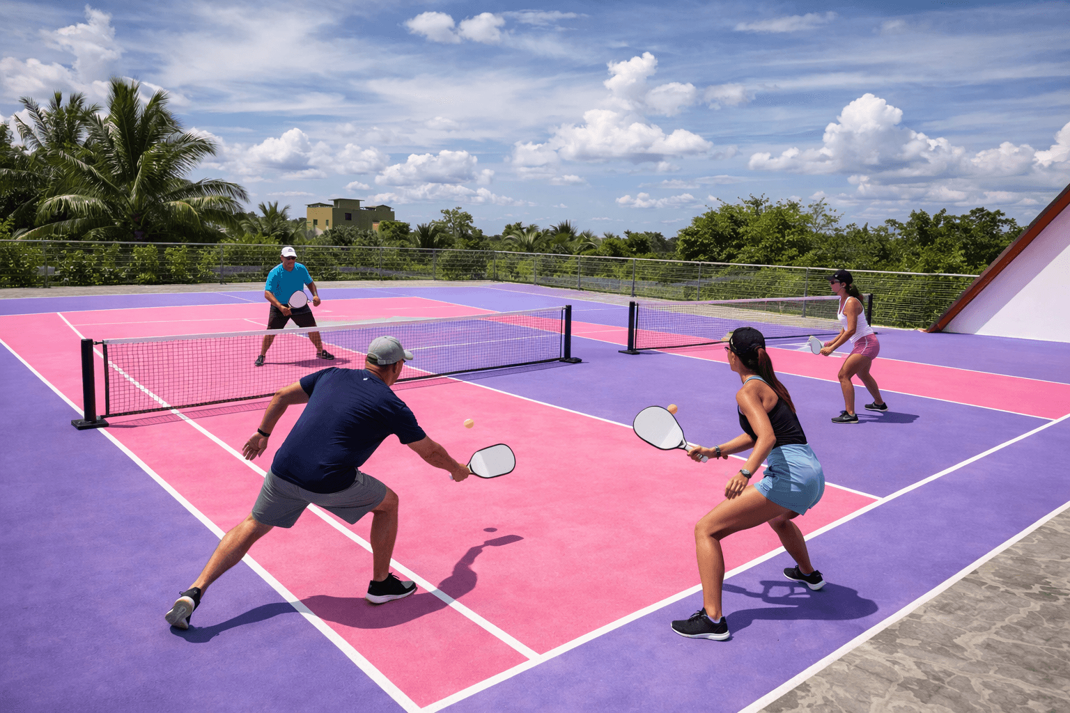 Rooftop Pickleball
